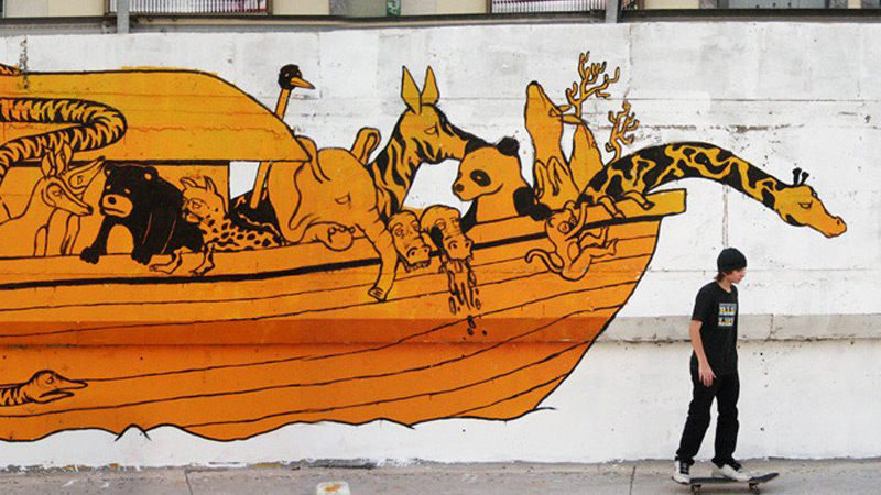 VALLETTA, MALTA – MURAL